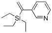 Pyridine,3-[1-(triethylsilyl)ethenyl]- (9ci) Structure,866364-44-5Structure