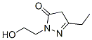 3H-pyrazol-3-one,5-ethyl-2,4-dihydro-2-(2-hydroxyethyl)- Structure,866472-81-3Structure