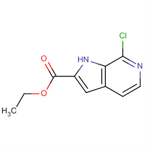 Ethyl 7-chloro-1h-pyrrolo[2,3-c]pyridine-2-carboxylate Structure,867034-10-4Structure