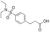 3-{4-[(二乙氨基)磺酰基]苯基}丙酸结构式_867329-87-1结构式