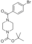 4-(4-Bromo-benzoyl)-piperazine-1-carboxylic acid tert-butyl ester Structure,867333-30-0Structure