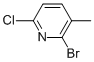 2-Bromo-6-chloro-3-methylpyridine Structure,867377-03-5Structure