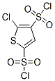 5-Chlorothiophene-2,4-disulfonyl dichloride Structure,86806-70-4Structure