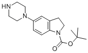 Tert-butyl 5-(piperazin-1-yl)indoline-1-carboxylate Structure,868244-60-4Structure