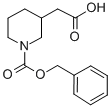 Cbz-1-piperidine-3-acetic acid Structure,86827-10-3Structure