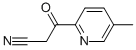 5-甲基-β-氧代-2-吡啶丙腈结构式_868395-55-5结构式