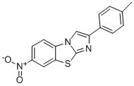 2-(4-Methylphenyl)-7-nitroimidazo[2,1-b]benzothiazole Structure,868522-49-0Structure