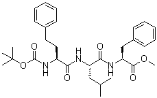 Boc-hph-leu-phe-ome Structure,868539-96-2Structure