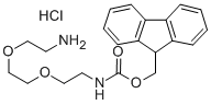 1-(9-Fluorenylmethyloxycarbonyl-amino)-3,6-dioxa-8-octaneamine hydrochloride Structure,868599-73-9Structure