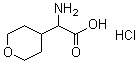 2-氨基-2-(四氢-2H-吡喃-4-基)乙酸盐酸盐结构式_868748-75-8结构式