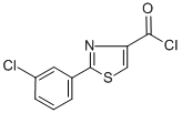 2-(3-Chlorophenyl)-1,3-thiazole-4-carbonyl chloride Structure,868755-69-5Structure