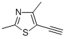 5-Ethynyl-2,4-dimethylthiazole Structure,868755-76-4Structure