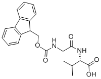 Fmoc-gly-val-oh结构式_86895-14-9结构式