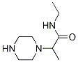 (9ci)-n-乙基--alpha--甲基-1-哌嗪乙酰胺结构式_86906-56-1结构式