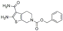 2-氨基-3-氨基甲酰-4,7-二氢-5H-噻吩并[2,3-c]吡啶-6-羧酸 
苄酯结构式_869278-52-4结构式