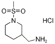 1-(Methylsulfonyl)-3-piperidinemethanamine Structure,869371-29-9Structure