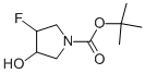 (3R,4R)-3-氟-4-羟基吡咯烷-1-羧酸叔丁酯结构式_869481-93-6结构式