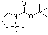 1-Boc-2,2-dimethylpyrrolidine Structure,869527-80-0Structure