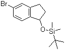 (5-Bromo-2,3-dihydro-1h-inden-1-yloxy)(tert-butyl)dimethylsilane Structure,869725-76-8Structure