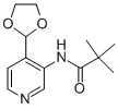 N-(4-[1,3]dioxolan-2-yl-pyridin-3-yl)-2,2-dimethylpropionamide Structure,869735-24-0Structure