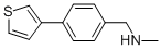 N-methyl-n-(4-thien-3-ylbenzyl)amine Structure,869901-17-7Structure