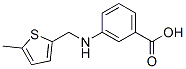 3-{[(5-Methylthiophen-2-yl)methyl]amino}benzoic acid Structure,869950-50-5Structure