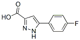 5-(4-Fluorophenyl)-1H-pyrazole-3-carboxylic acid Structure,870704-22-6Structure