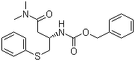 Benzyl [(r)-4-(dimethylamino)-4-oxo-1-(phenylthio)butan-2-yl]carbamate Structure,870812-30-9Structure