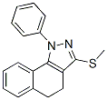 3-Methylthio-1-phenyl-4,5-dihydro-1H-benzo[g]indazole Structure,871110-19-9Structure