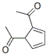 Ethanone, 1,1-(2,4-cyclopentadiene-1,2-diyl)bis-(9ci) Structure,87122-17-6Structure