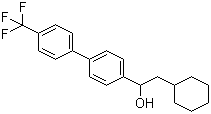 2-Cyclohexyl-1-(4’-trifluoromethylbiphenyl-4-yl)ethanol Structure,871250-38-3Structure