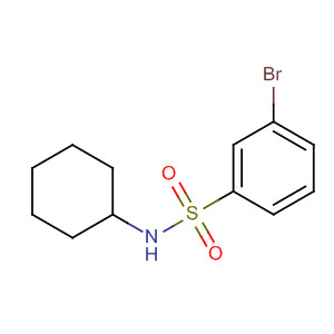 N-环己基 3-溴苯磺酰胺结构式_871269-10-2结构式