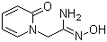 (Z，e)-n-hydroxy-2-(2-oxopyridin-1(2h)-yl)ethanimidamide Structure,871544-57-9Structure