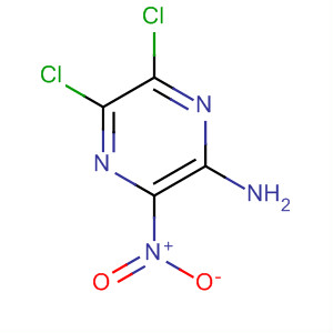 5,6-Dichloro-3-nitro-2-pyrazinamine Structure,87155-51-9Structure