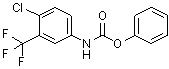 4-氯-3-(三氟甲基)苯基氨基甲酸苯酯结构式_871555-75-8结构式