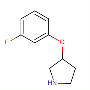 3-(3-氟苯氧基)吡咯烷结构式_871587-68-7结构式