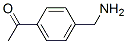 Ethanone, 1-[4-(aminomethyl)phenyl]- Structure,87171-25-3Structure