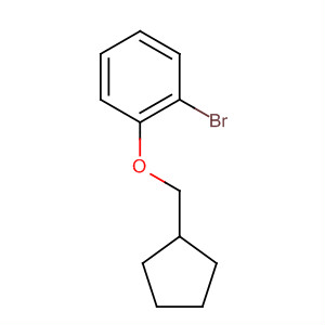 1-Bromo-2-(cyclopentylmethoxy)benzene Structure,871728-27-7Structure