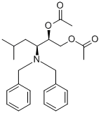 (2R,3s)-o,o-diacetyl-3-dibenzylamino-5-methylhexane-1,2-diol Structure,871948-88-8Structure