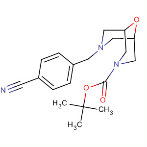 7-(4-Cyano-benzyl)-9-oxa-3,7-diaza-bicyclo[3.3.1]nonane-3-carboxylic acid tert-butyl ester Structure,872007-39-1Structure