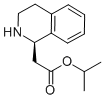 1-Isoquinolineacetic acid,1,2,3,4-tetrahydro-,1-methylethyl ester,(1r)- Structure,872087-96-2Structure