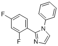 2-(2,4-Difluorophenyl)-1-phenyl-1h-imidazole Structure,872327-73-6Structure