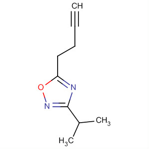 5-(But-3-ynyl)-3-isopropyl-1,2,4-oxadiazole Structure,872361-98-3Structure