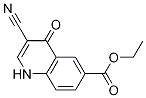 3-Cyano-1,4-dihydro-4-oxo-6-quinolinecarboxylic acid ethyl ester Structure,872577-50-9Structure