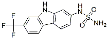 Sulfamide, [7-(trifluoromethyl)-9h-carbazol-2-yl]- (9ci) Structure,872604-36-9Structure