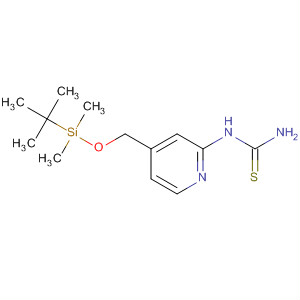 N-[4-({[tert-butyl(dimethyl)silyl]oxy}methyl)pyridin-2-yl]thiourea Structure,872707-11-4Structure