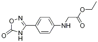 Ethyl 2-(4-(5-oxo-4,5-dihydro-1,2,4-oxadiazol-3-yl)phenylamino)acetate Structure,872728-83-1Structure