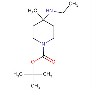 Tert-butyl 4-(ethylamino)-4-methylpiperidine-1-carboxylate Structure,872850-50-5Structure