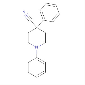 1,4-Diphenylpiperidine-4-carbonitrile Structure,87289-73-4Structure