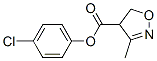 4-Isoxazolecarboxylic acid,4-(4-chlorophenyl)-4,5-dihydro-3-methyl-,(+)- Structure,873000-74-9Structure